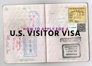 Process of applying US Visitor Visa