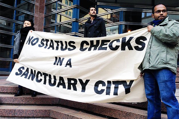 Canada welcomes Undocumented Immigrants in USA in Sanctuary cities of Canada