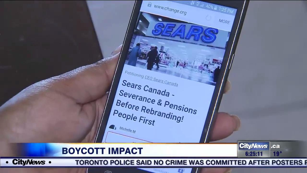 Sears faces social media campaign against it for not paying severance