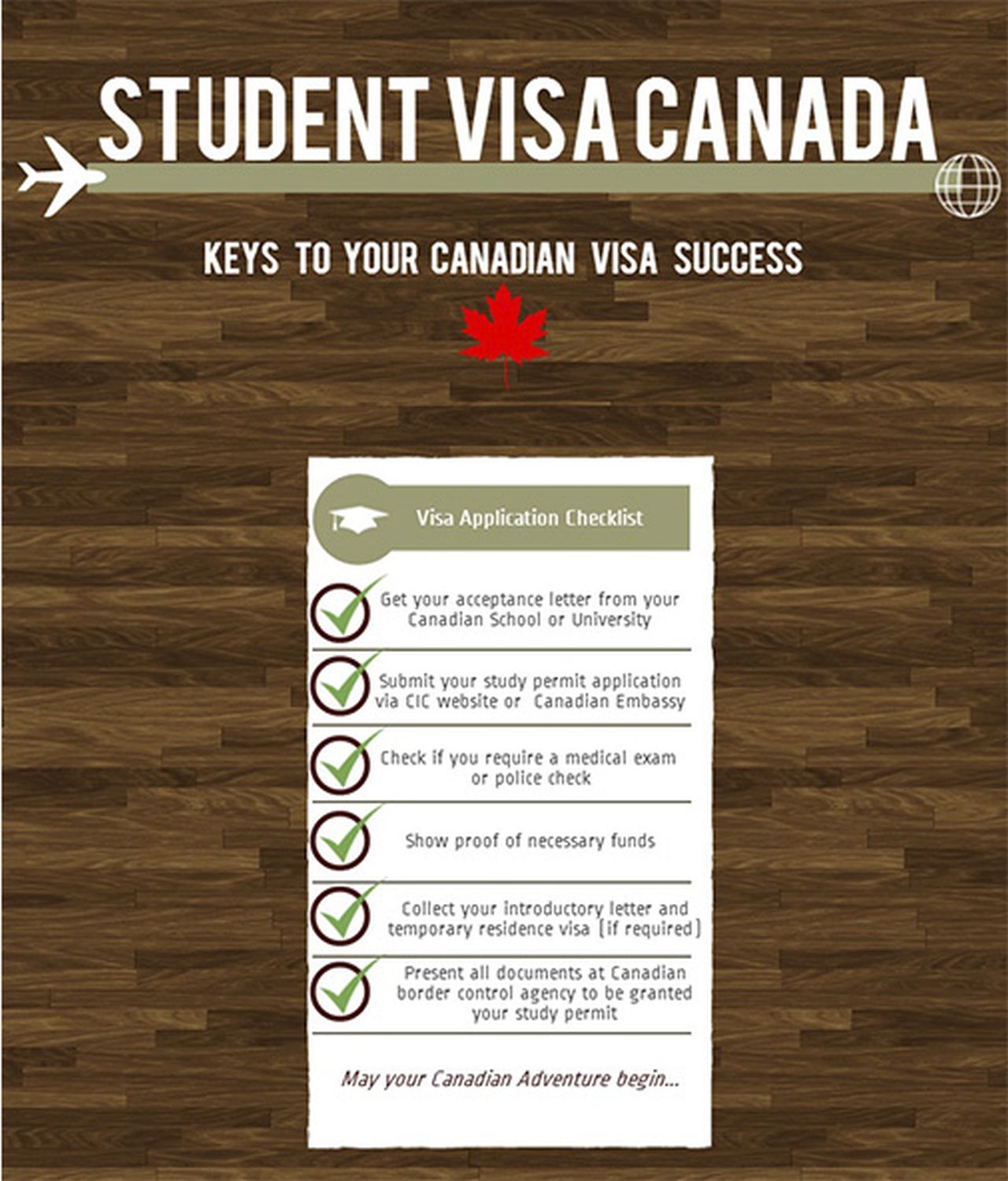 Tips to Apply for Study Visa in Canada and working as Student