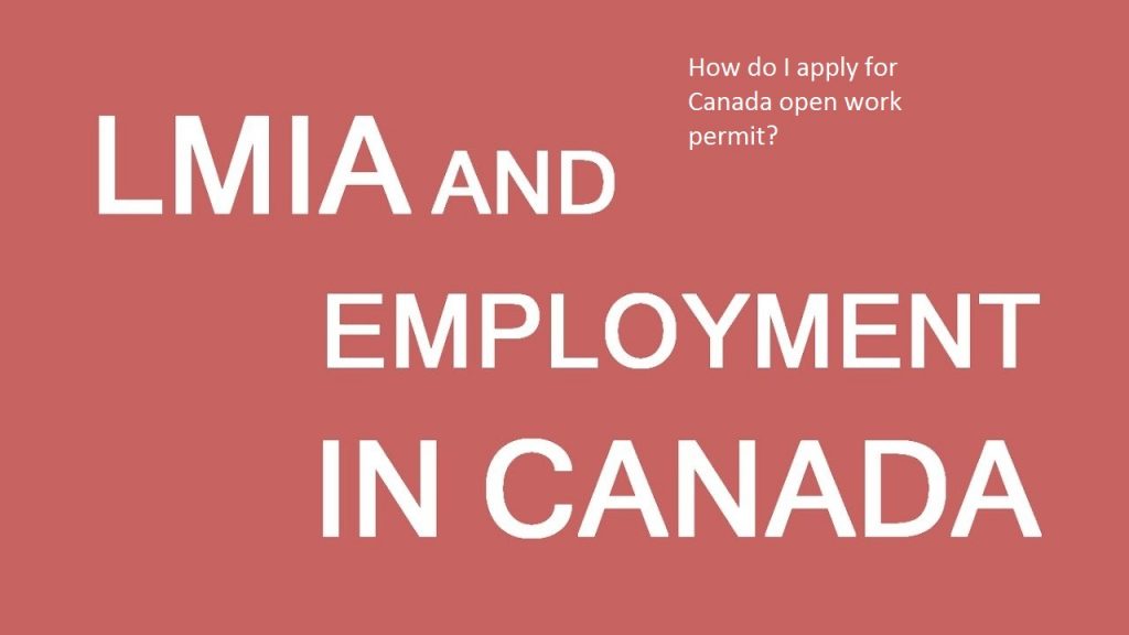 How do I apply for Canada open work permit?