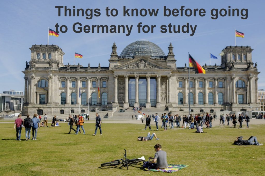Things to know before going to Germany for study