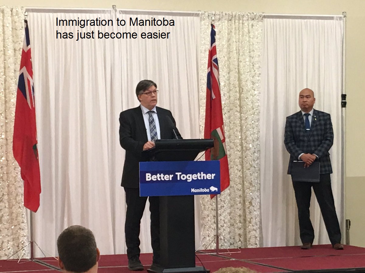 Immigration to Manitoba has just become easier