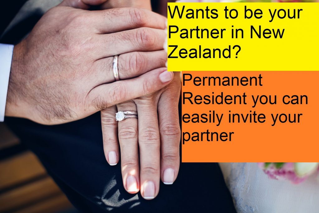 partner to settle permanently with you while working in New Zealand