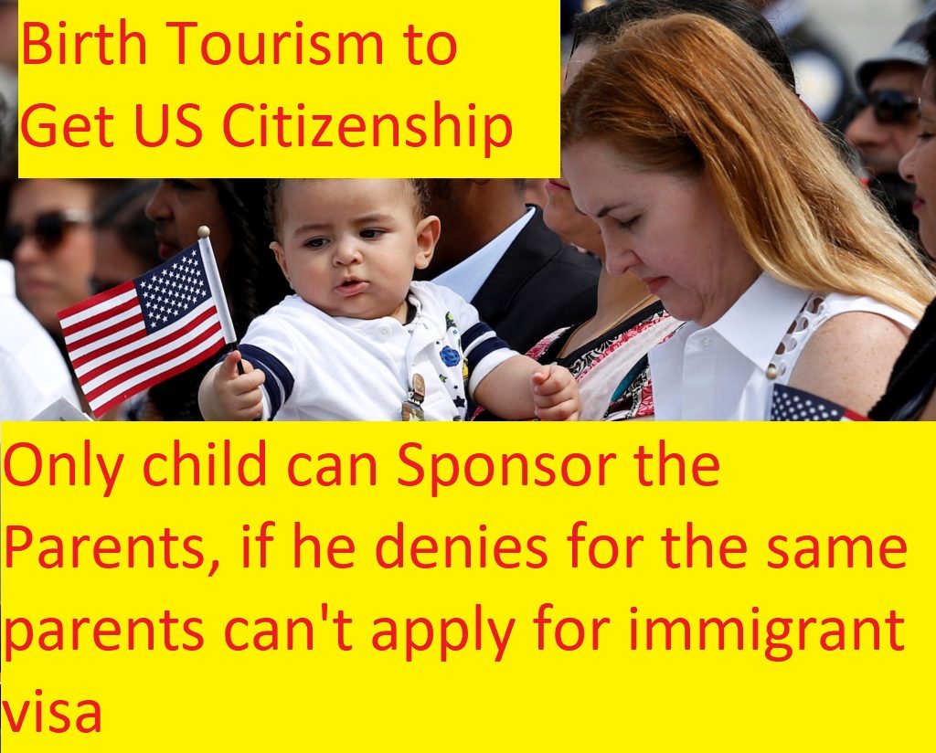 Birth Tourism to Get US Citizenship