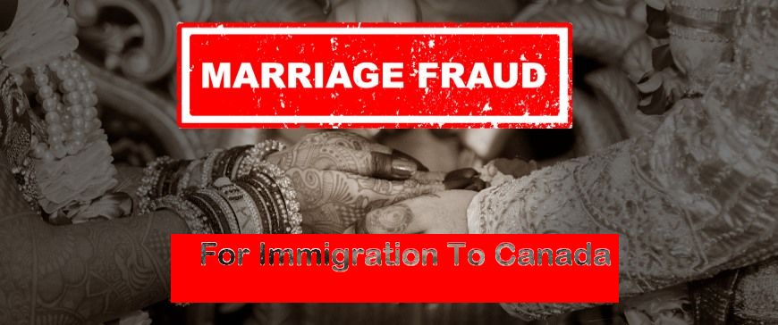 How Are Marriages Used as a Cover for Immigration to Canada?