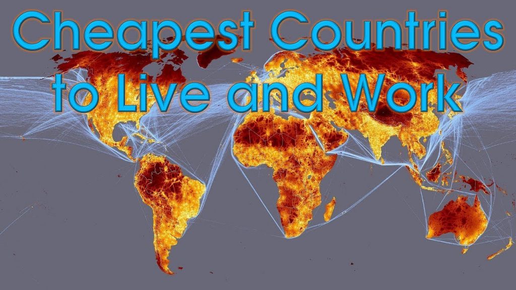 cheapest countries to work and live