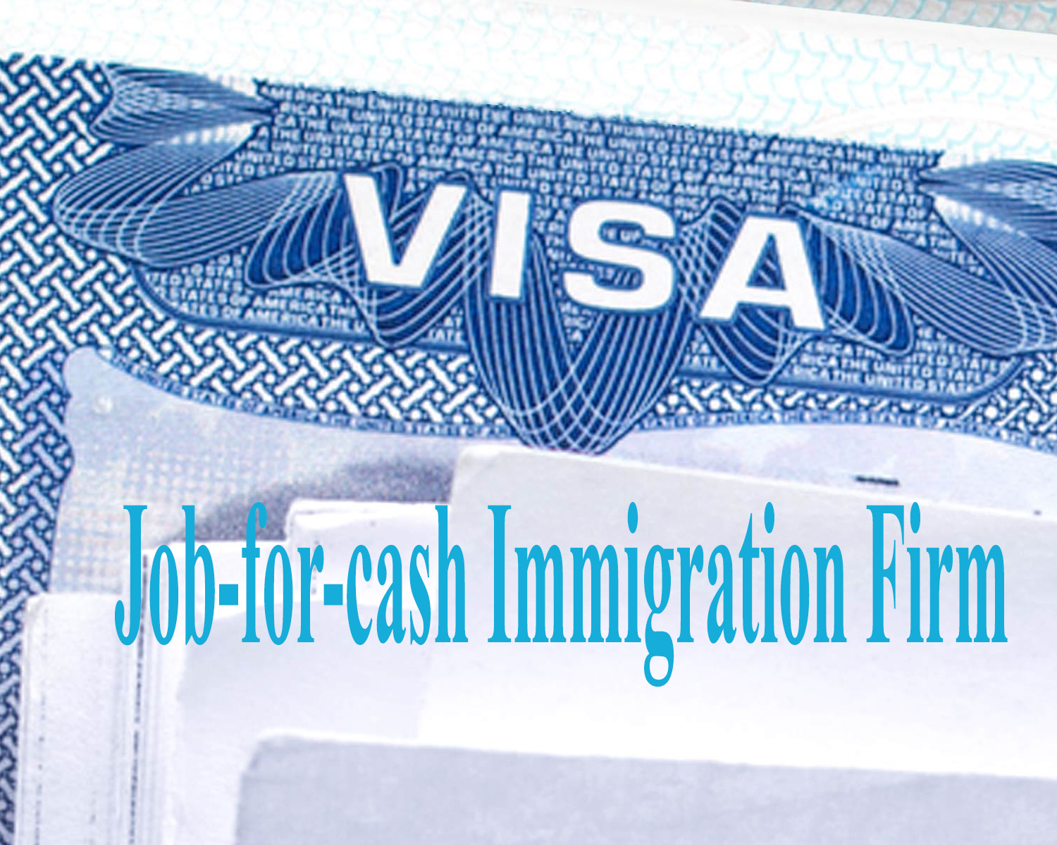 Job for cash Immigration Firm