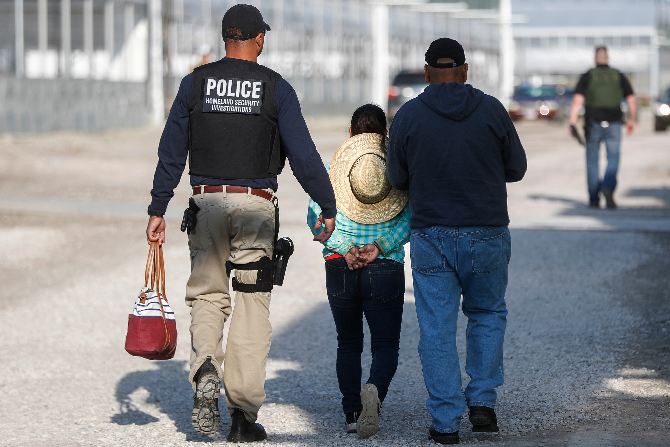 Immigration workers fight the deportation raids