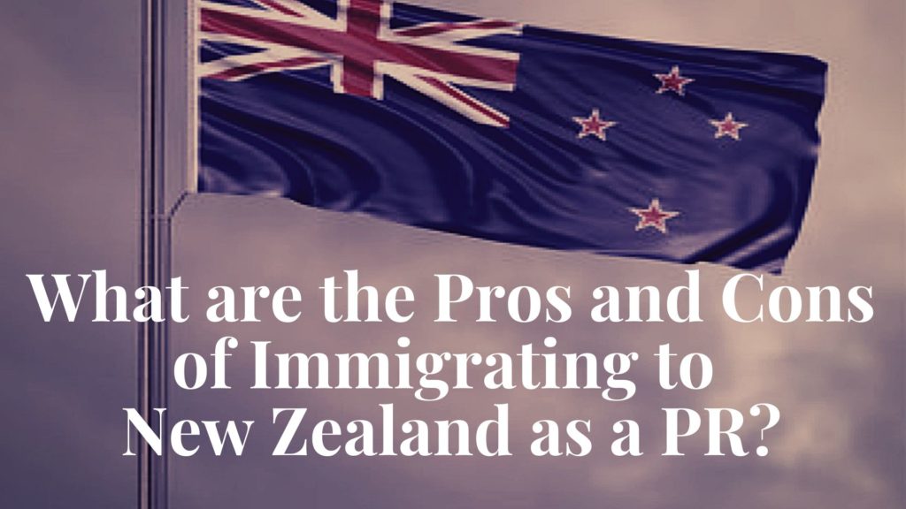 immigrating to New Zealand as a PR