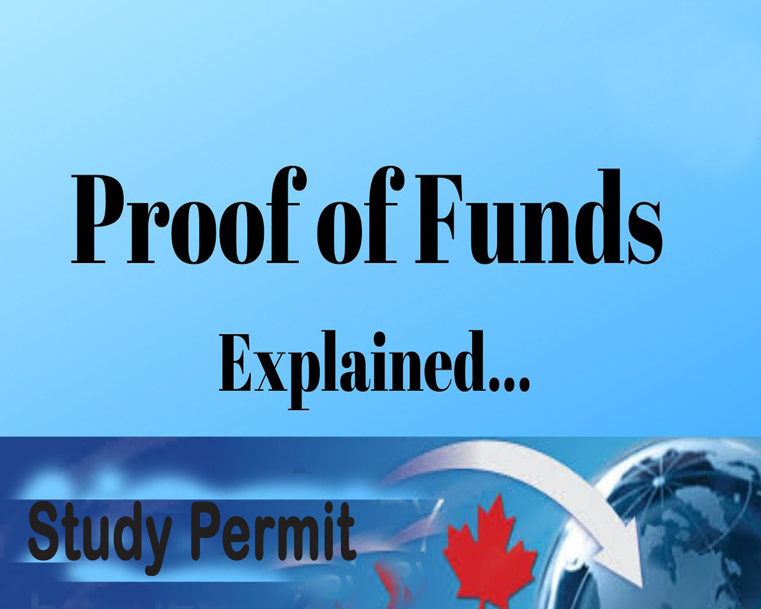  source of funding can be shown for applying Study Visa for Canada?