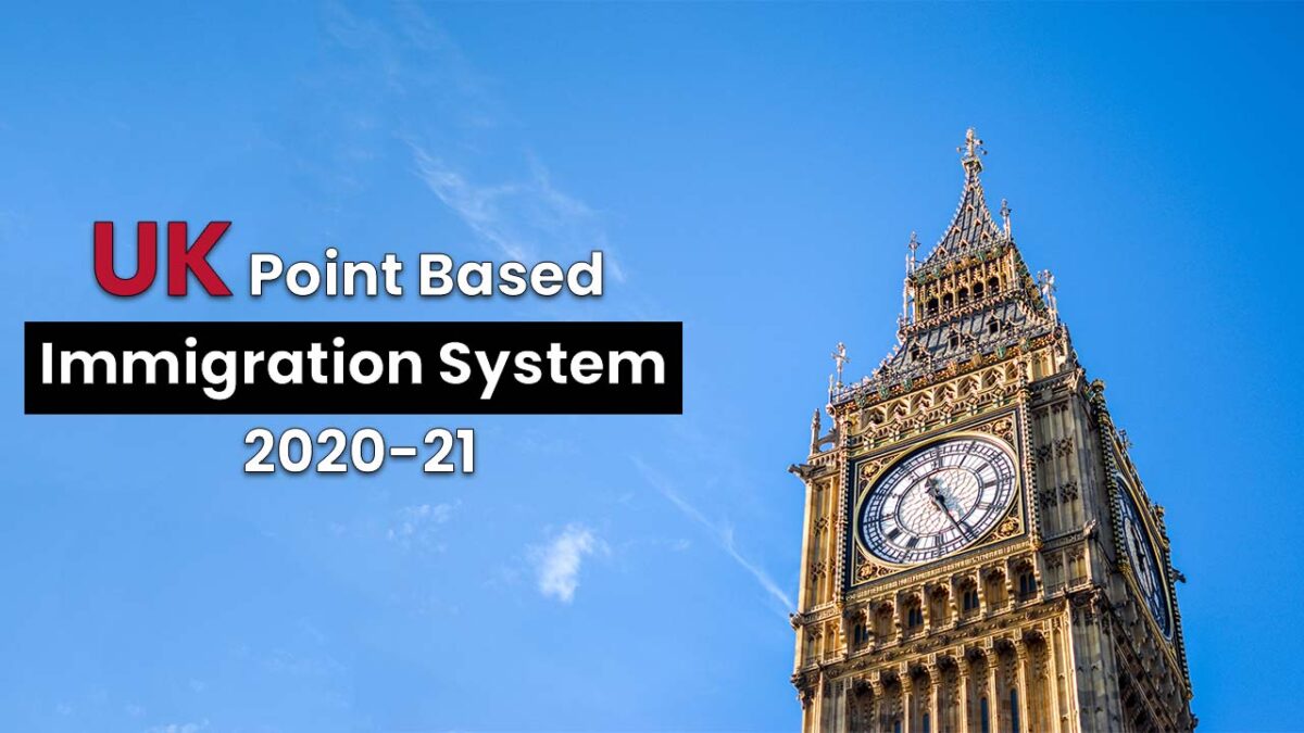 Changes In UK Immigration System Post Brexit: Guide To New Point-based System