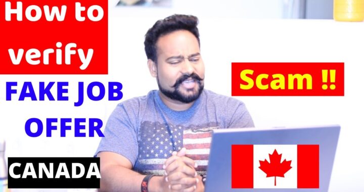 Fake Job Offers in Canada