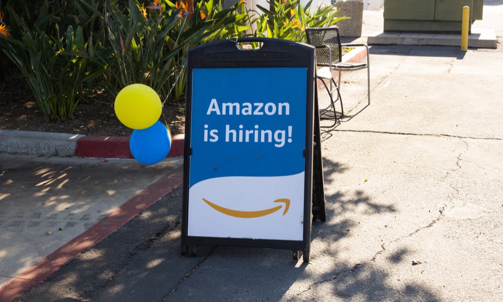 Amazon on hiring spree