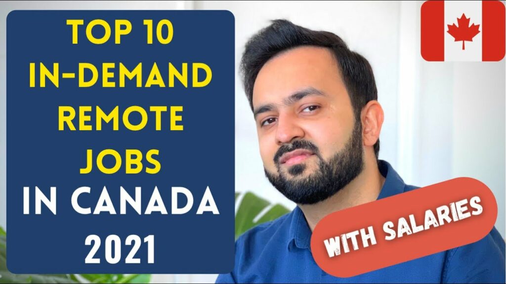 Remote Jobs in Canada with their Salaries