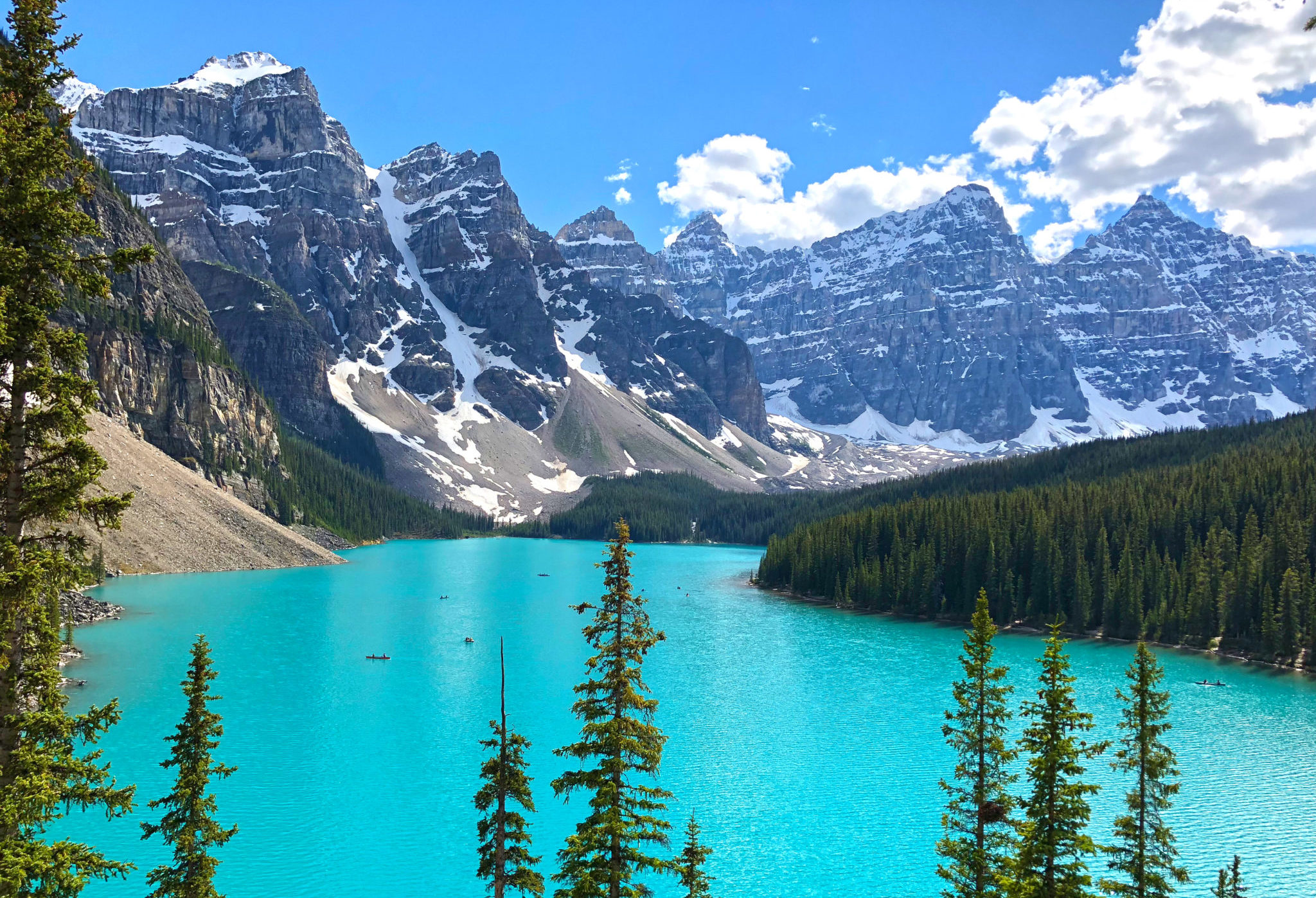 Moraine Lake Canada Ten Most Scenic Places to Visit in Canada