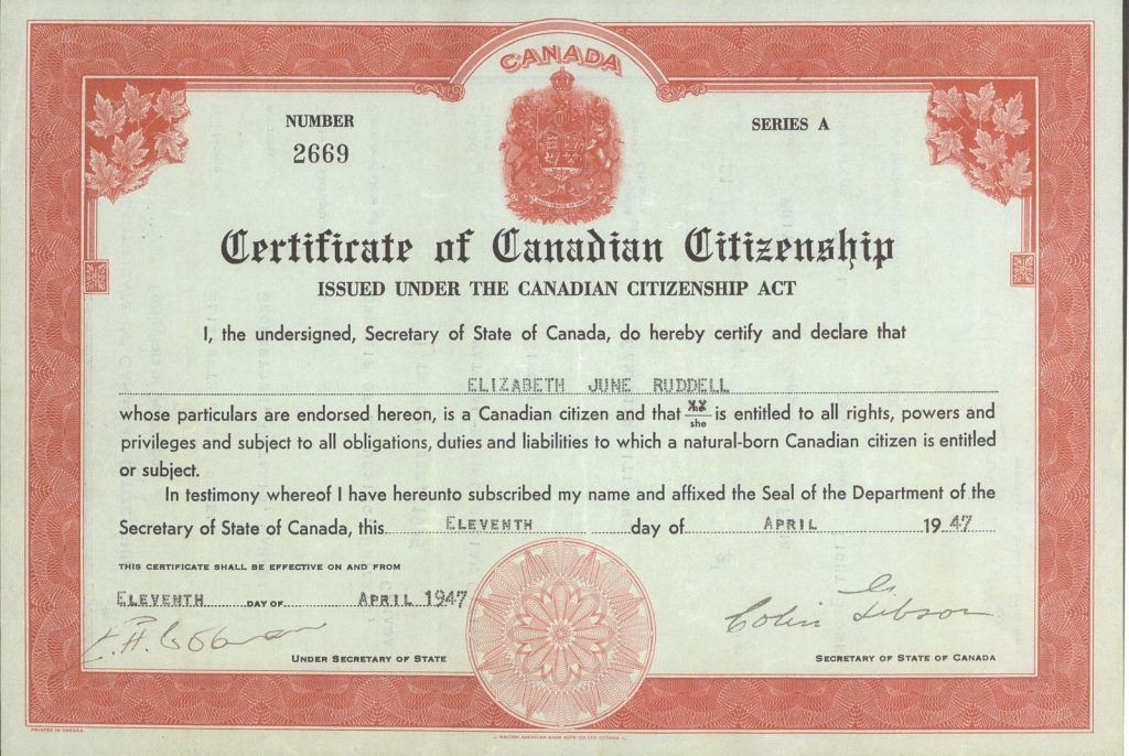 Canada Now Offers Electronic Canadian Citizenship Certificates