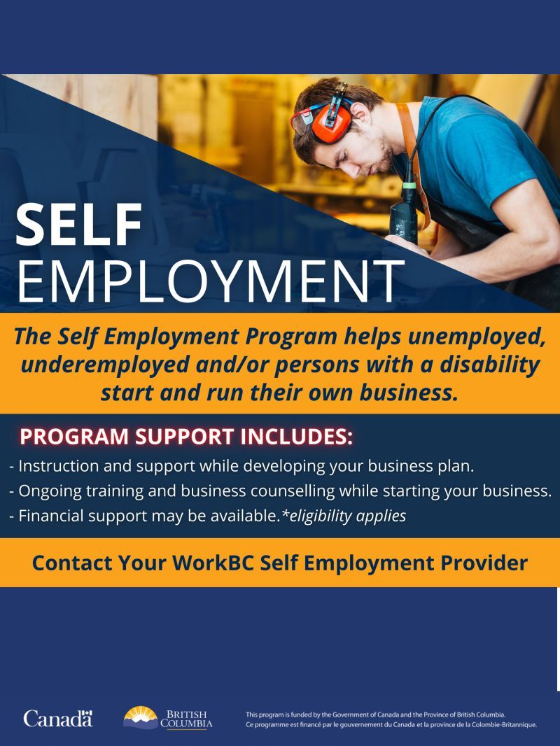 Self Employment Support in Canada